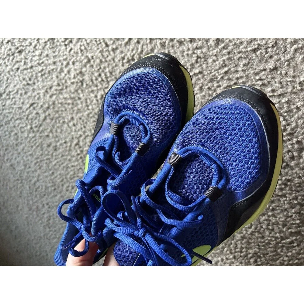 NIKE LUNARLON BLUE/GREEN SNEAKERS SIZE 9